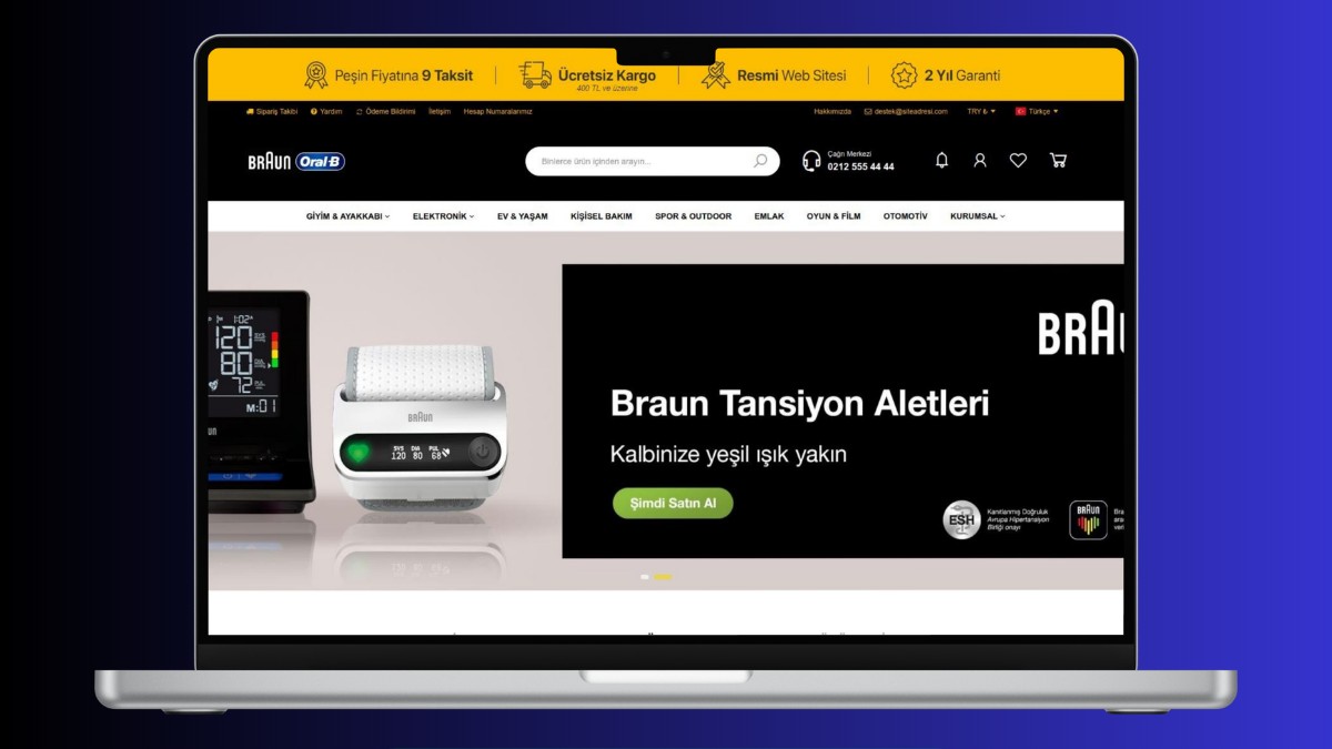 BozkurtSoft E-Ticaret Yazılımı